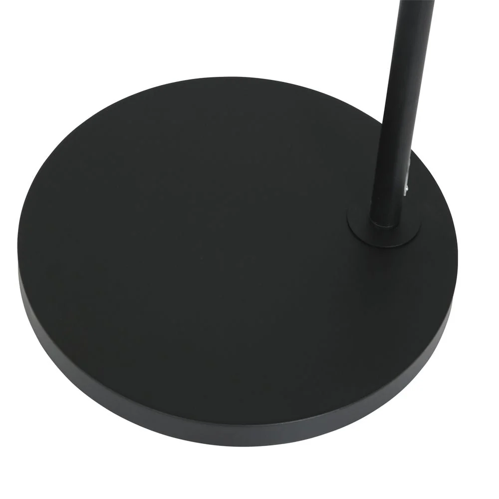 Lampadaire Steinhauer Prestige Chic 1L noir et blanc E27