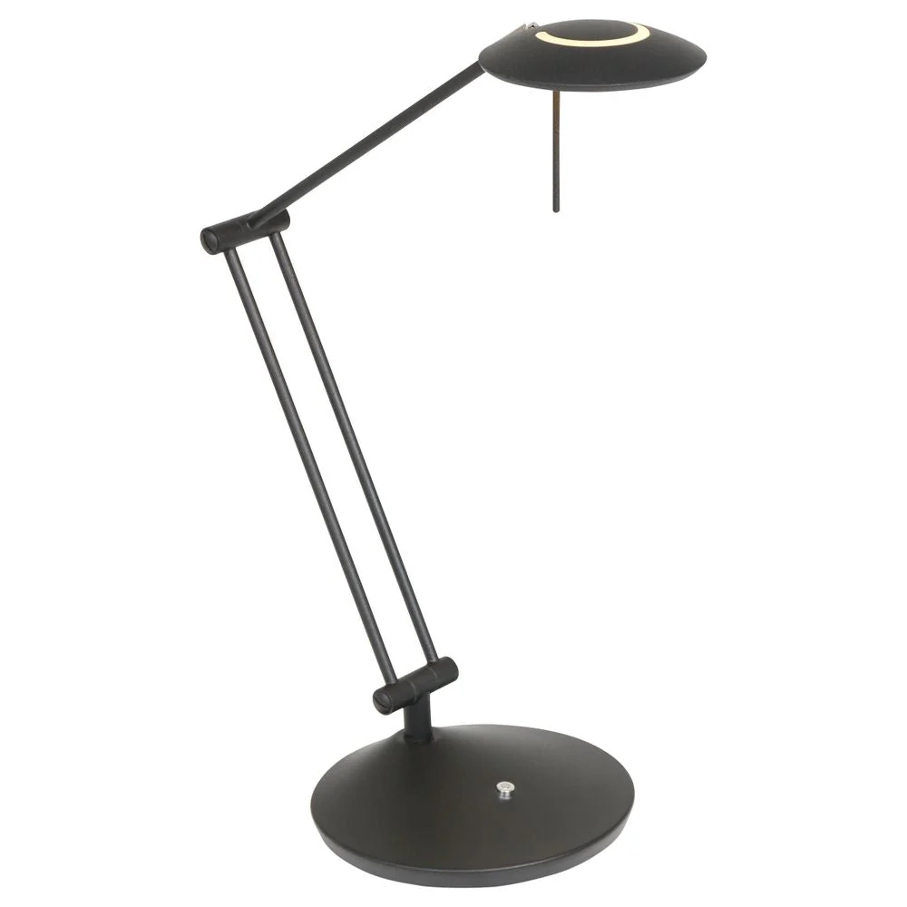 Lampe de table Steinhauer Zodiac 1L chromée, LED