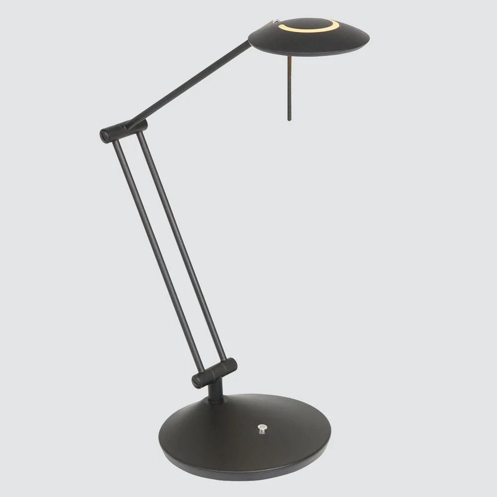 Lampe de table Steinhauer Zodiac 1L chromée, LED