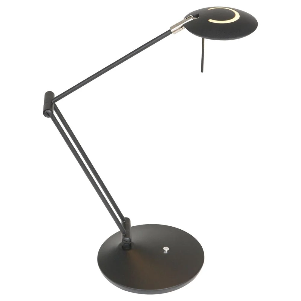 Lampe de table Steinhauer Zodiac 1L chromée, LED