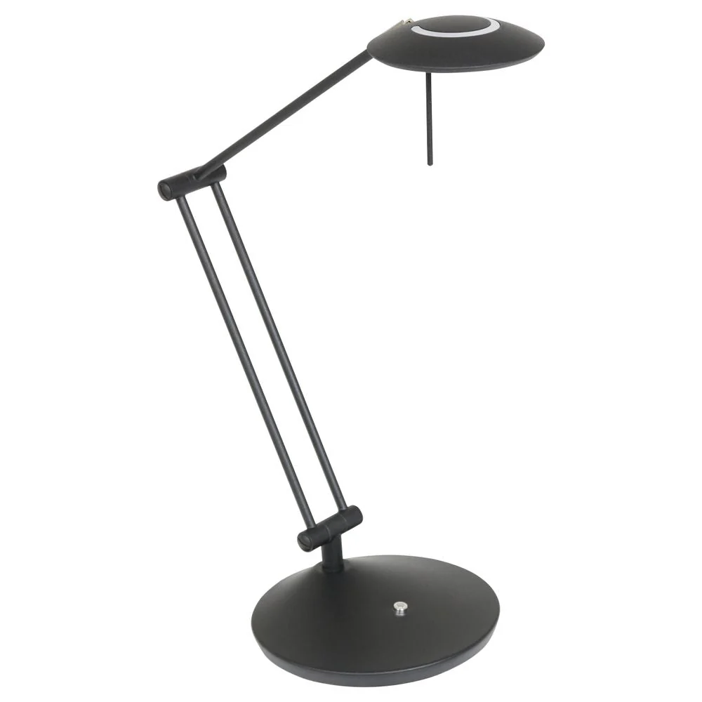 Lampe de table Steinhauer Zodiac 1L chromée, LED
