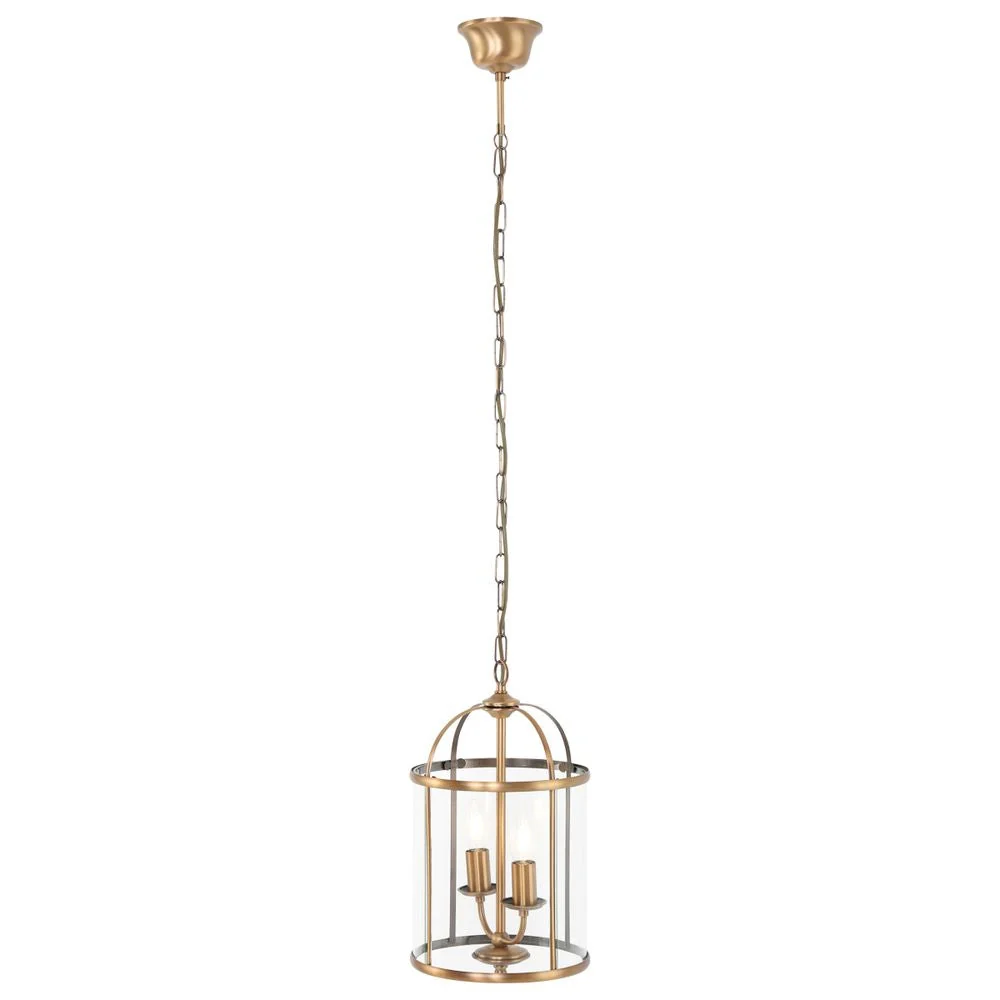 Steinhauer Pimpernel 2L suspension bronze E14, D 23cm