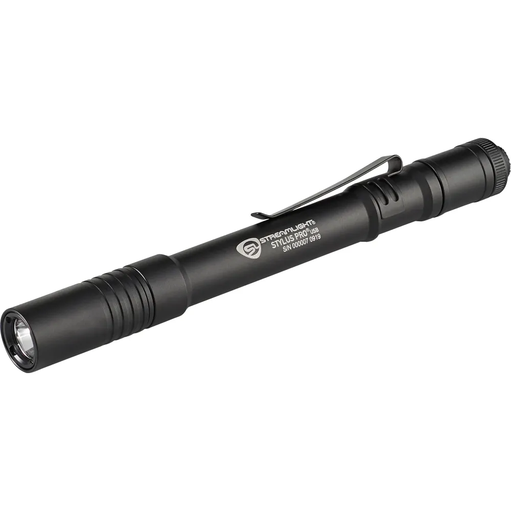 Lampe stylo USB Stylus Pro®, LED, 350 lumens, corps en aluminium, piles rechargeables, incluses STREAMLIGHT