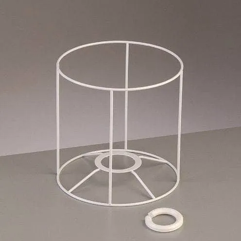 Structure en métal pour lampe de 10cm de diamètre et 10cm de hauteur