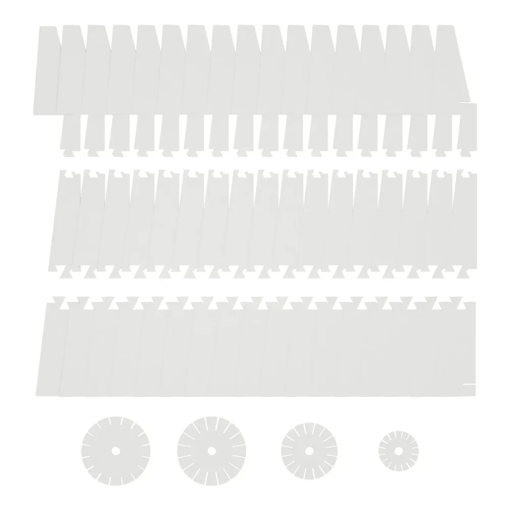 Structure pour lampe de sol SHHINE en matériau acoustique - Blanc chiné