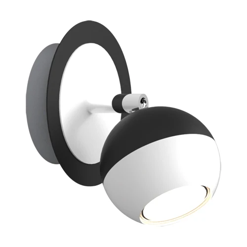 Applique murale STRUHM KOMBI GU10 35W en acier inoxydable noir