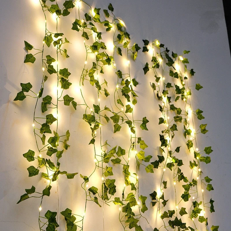 Guirlande de lierre lumineuse Super Génie