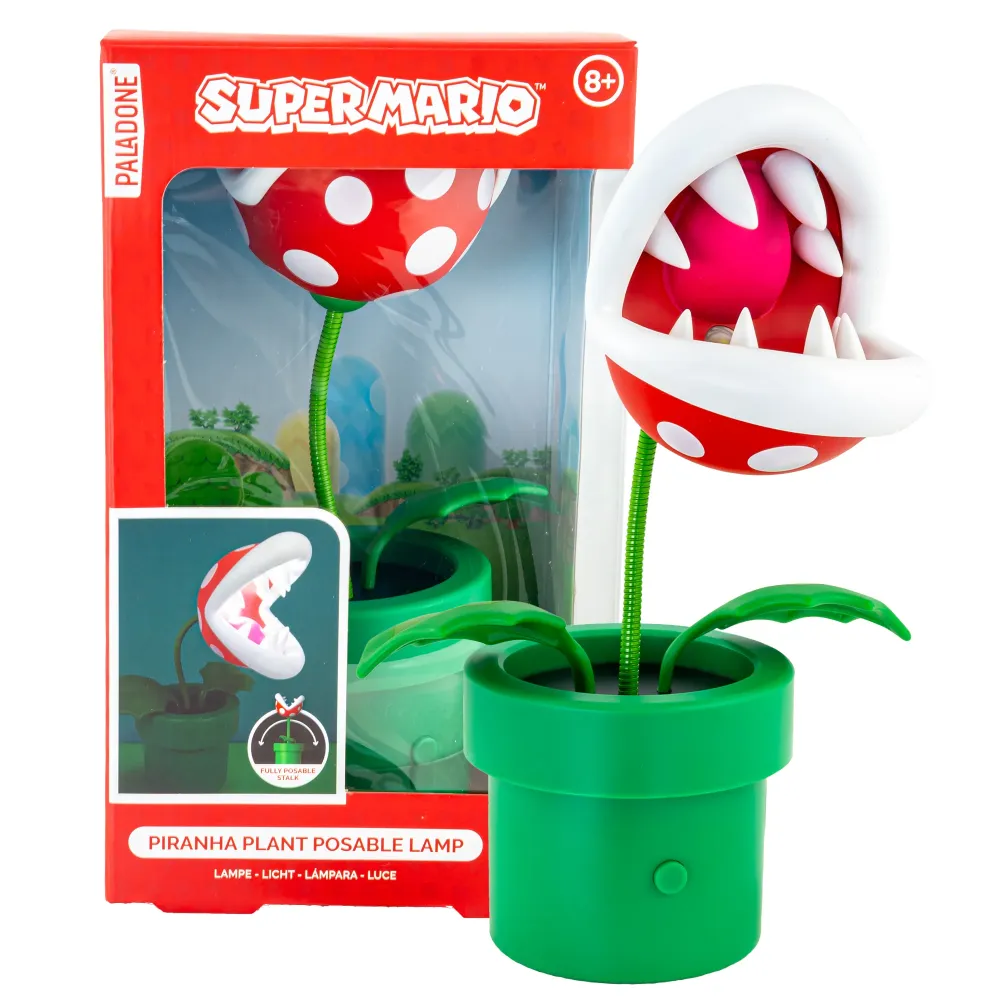 Super Mario Mini lampe LED mobile - plante piranha