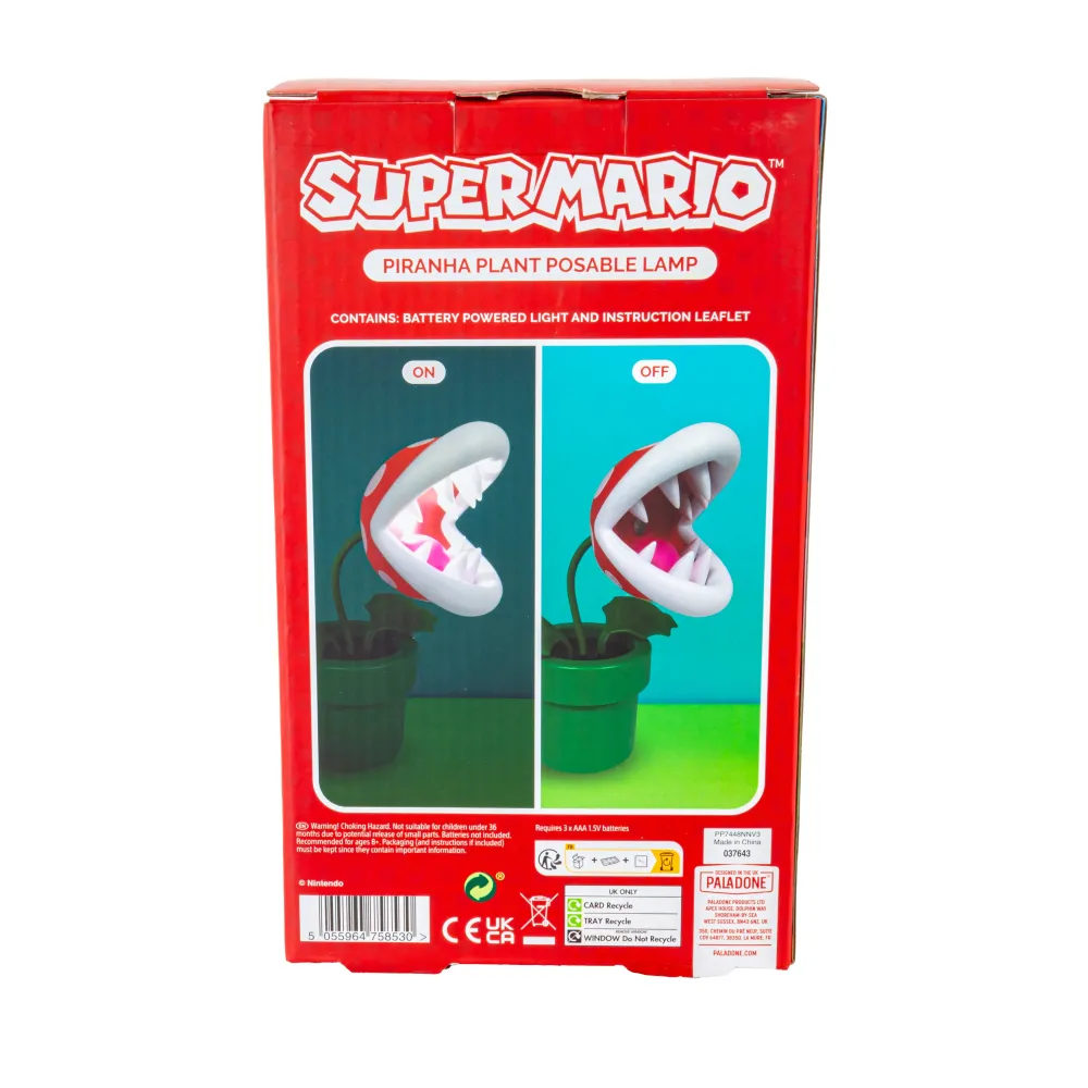 Super Mario Mini lampe LED mobile - plante piranha