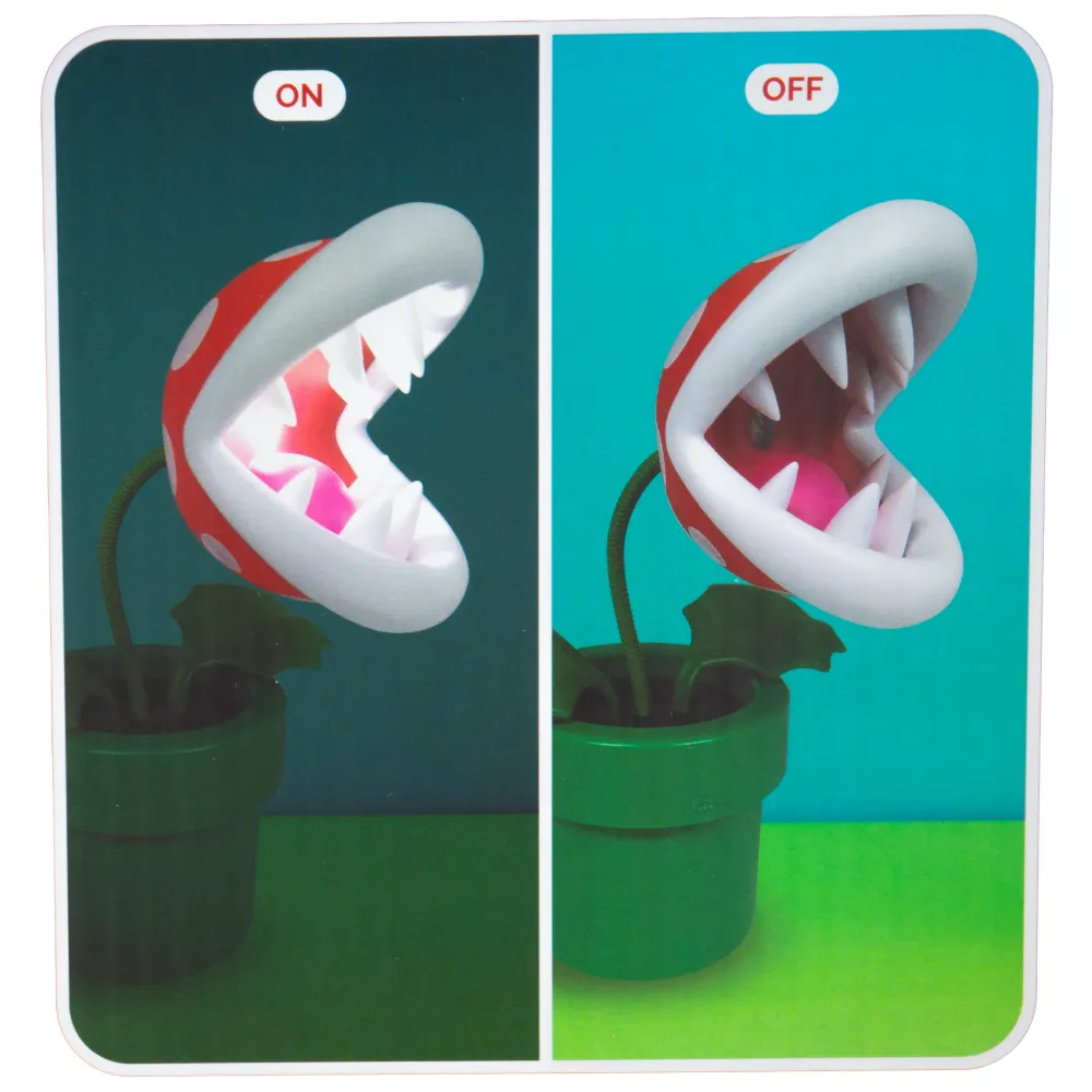 Super Mario Mini lampe LED mobile - plante piranha