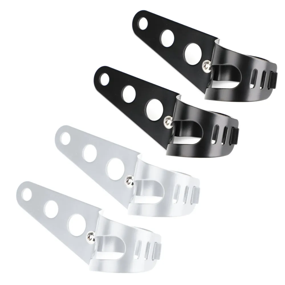 Support de montage de phare de fourche de 43mm à 50mm, adaptateur de support de lampe frontale de moto générique