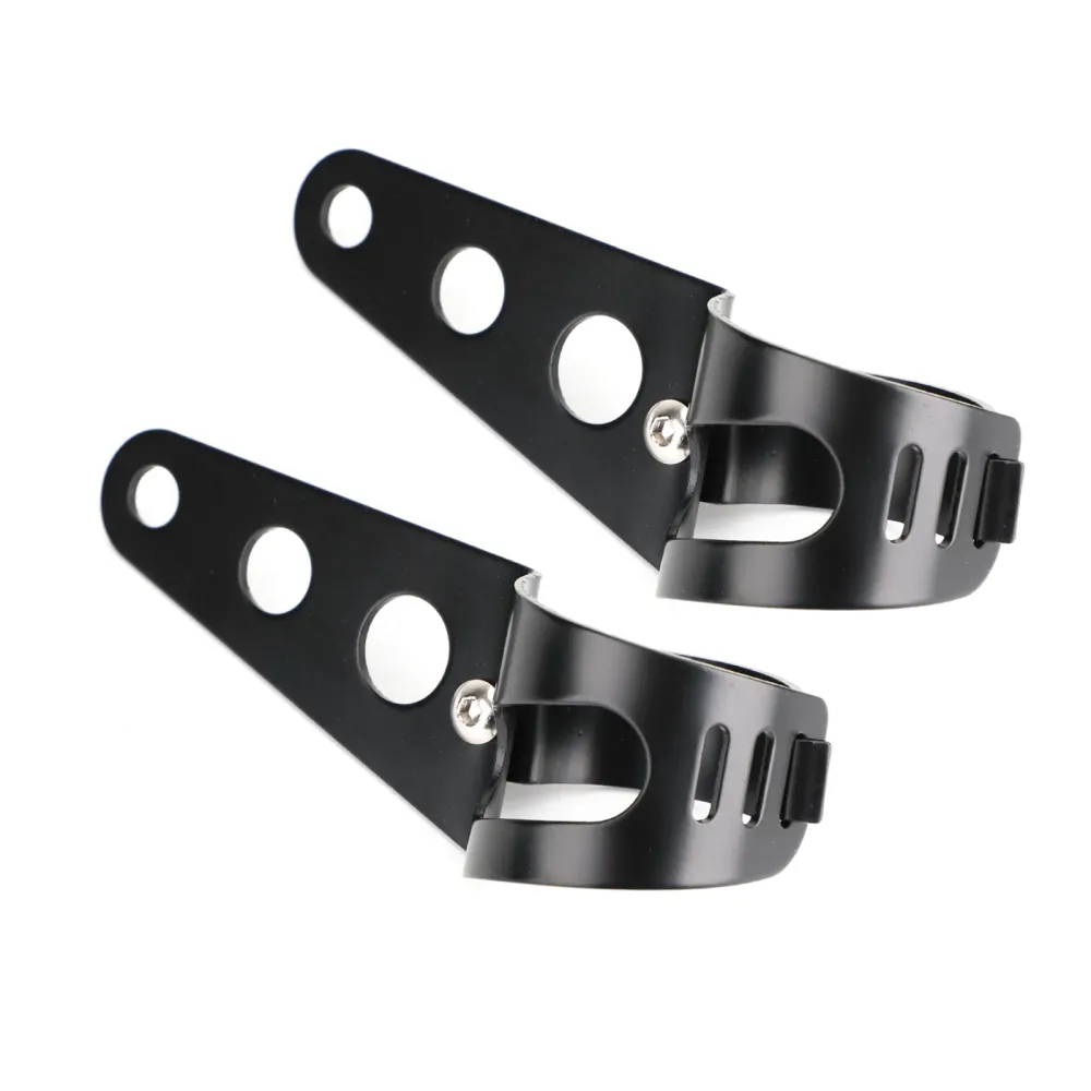 Support de montage de phare de fourche de 43mm à 50mm, adaptateur de support de lampe frontale de moto générique