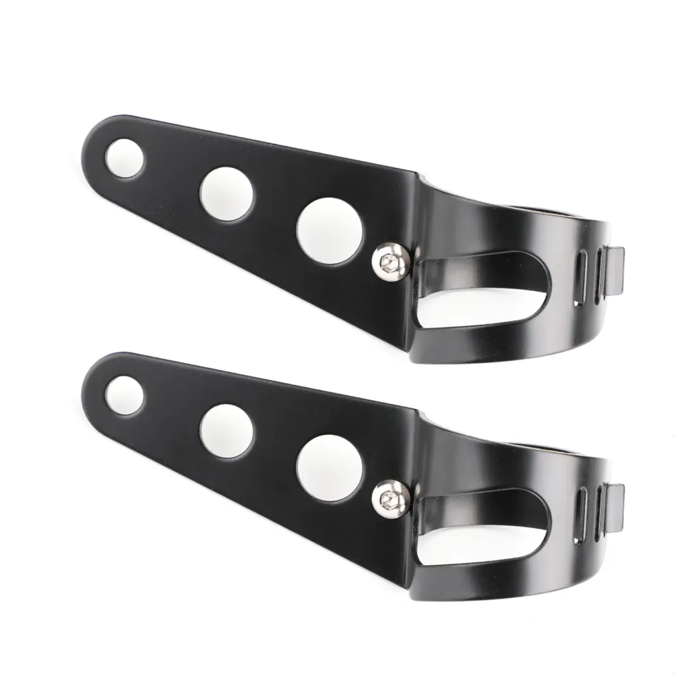 Support de montage de phare de fourche de 43mm à 50mm, adaptateur de support de lampe frontale de moto générique