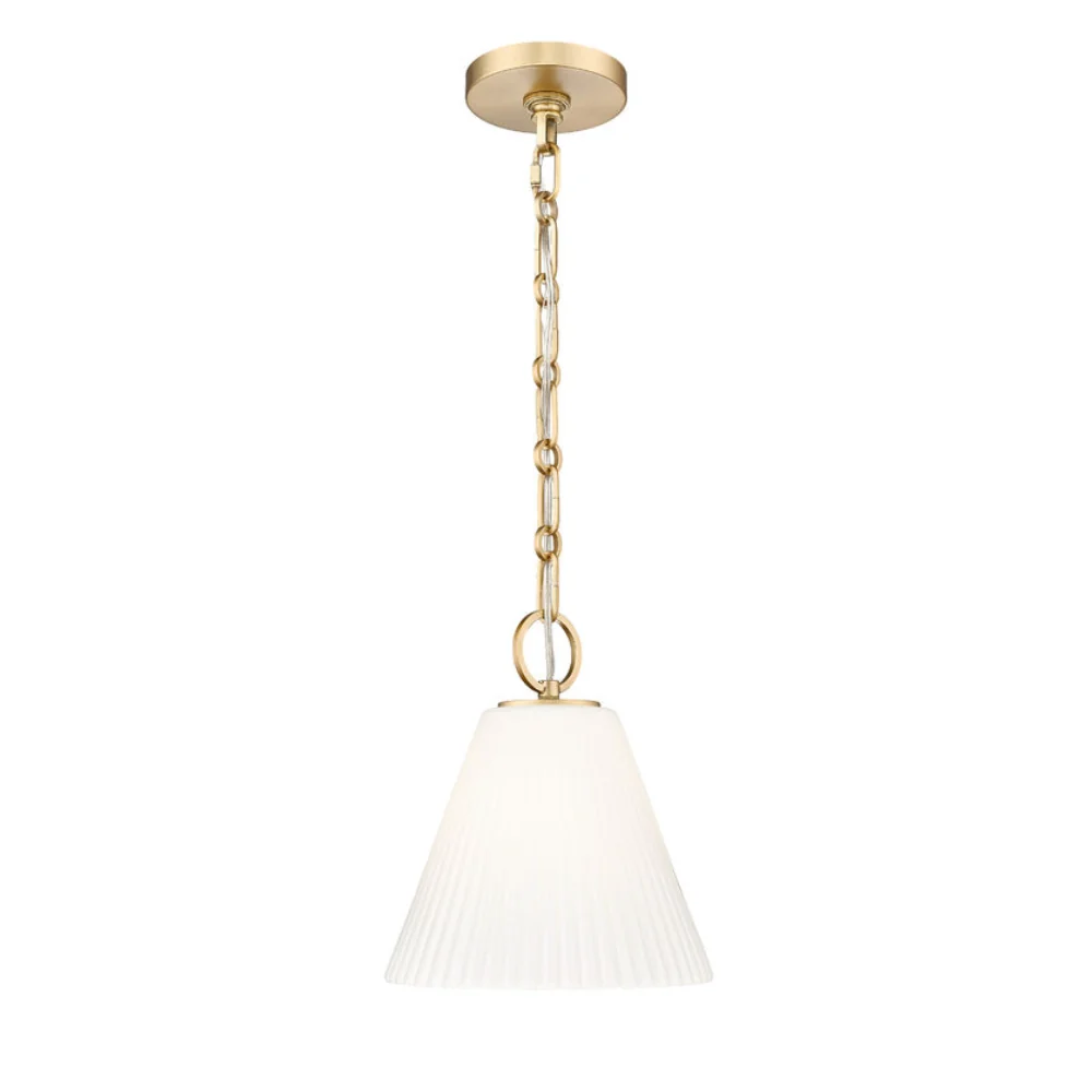 Suspendu simple z-Lite alaric or moderne