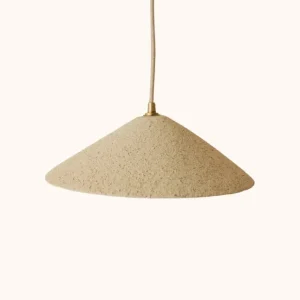 Suspension en grès beige NEXA