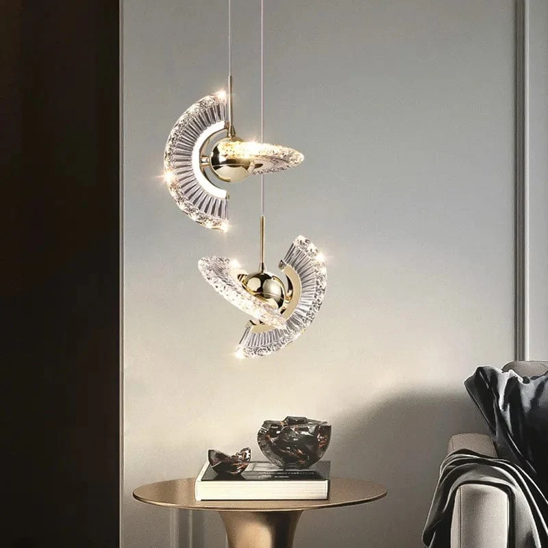 Suspension luminaire cristal