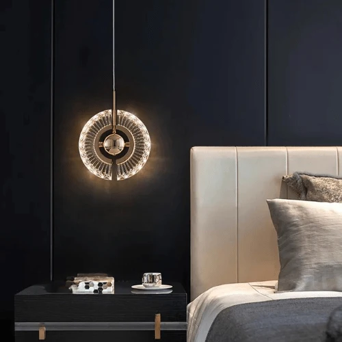 Suspension luminaire cristal