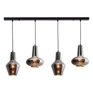 Suspension verre chrome Zambelis-17151 4L
