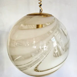 Suspension en verre Murano