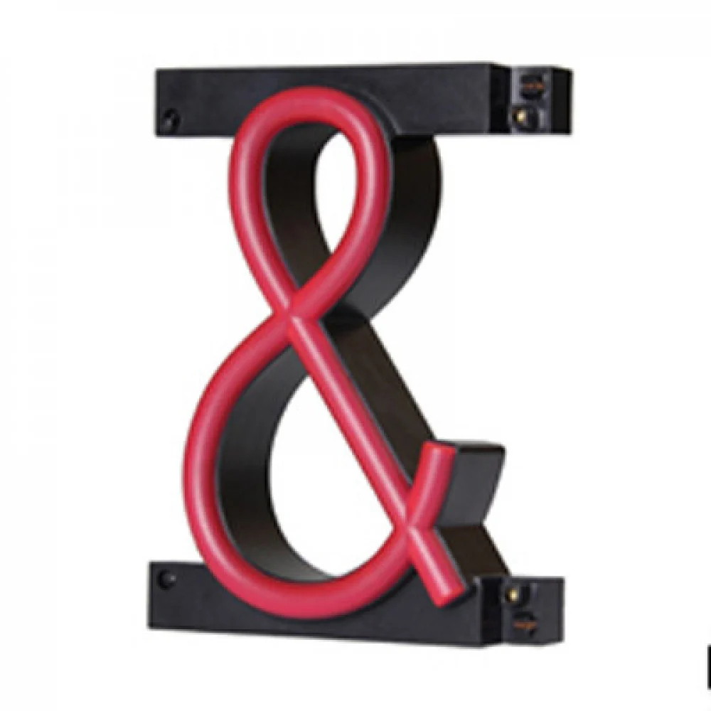 Symbole LED Neon & largeur 108Mm Hauteur 161Mm Contexte 38Mm