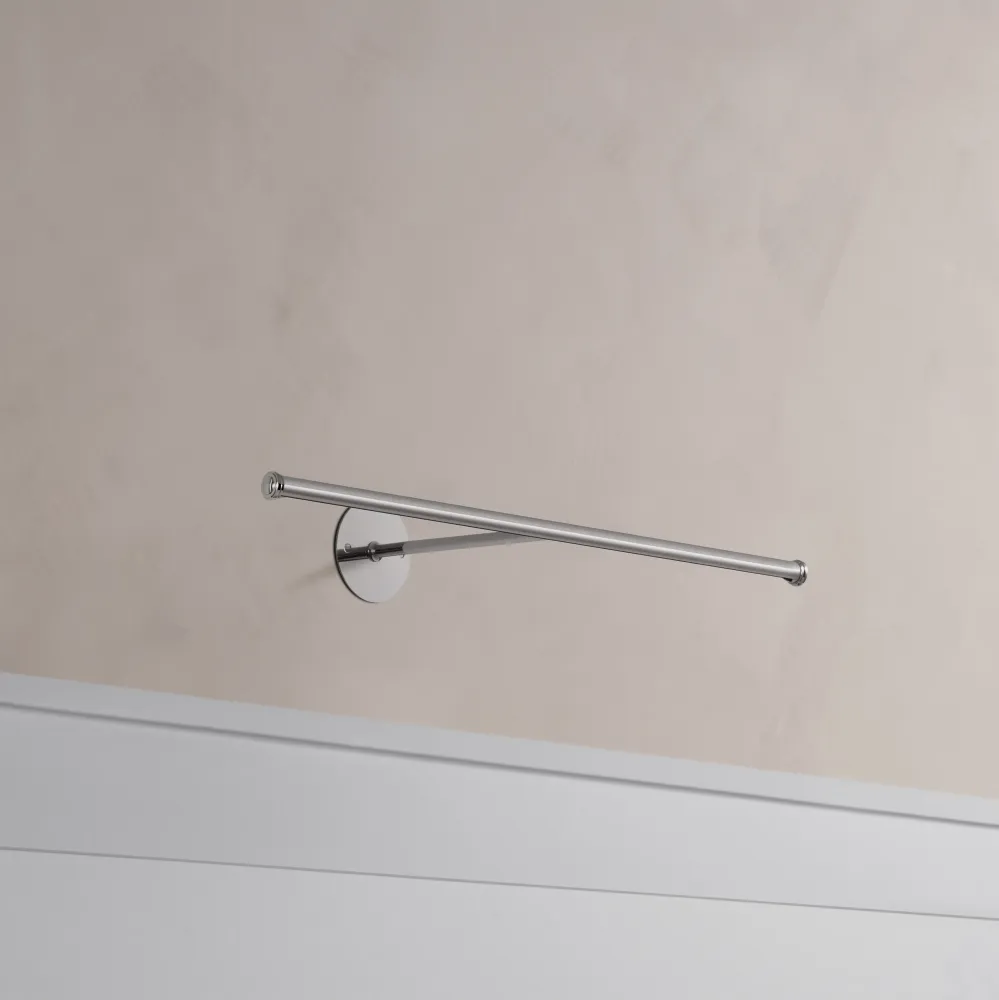Taylor Moyenne Applique Murale pour Tableau – Nickel Poli