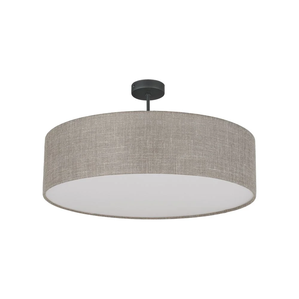 Lampe à suspension RONDO métal E27 4L White TK Lighting