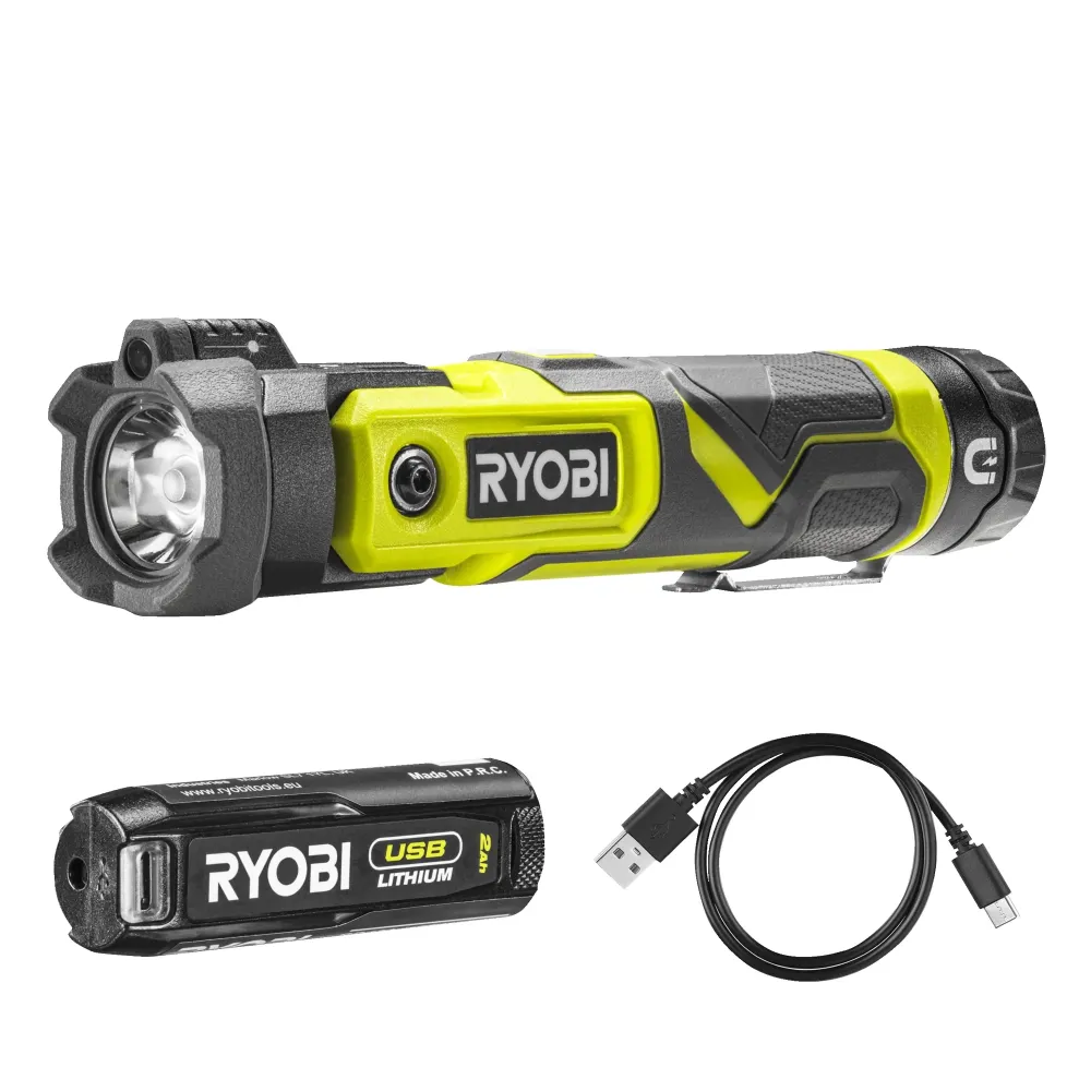 Torche Ryobi Batterie RLP4-120G 4V 2Ah