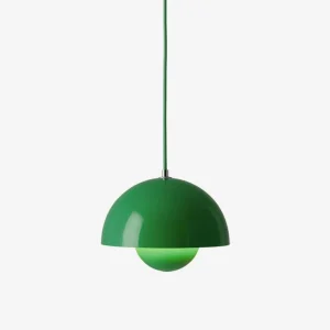 &Tradition Suspension Flowerpot VP1 Matt Light Grey (Signal Green)