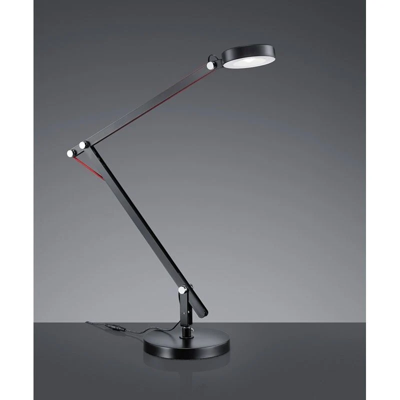 Trio Amsterdam Black Metal LED Table Lamp 527920102