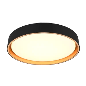 Trio CEILING FELIS LED 24W BLACK/GOLD TRIR64391080