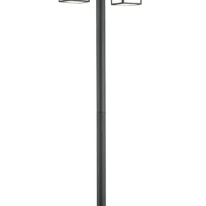 Trio Cubango Anthracite Aluminum LED Street Lamp 421560242