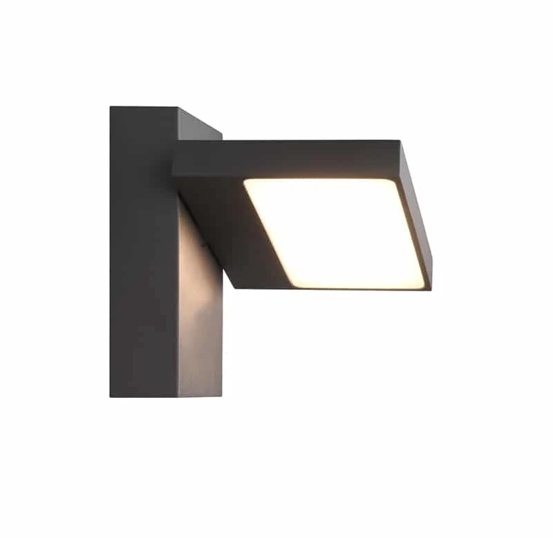 Trio Horton Anthracite Aluminum LED Outdoor Wall Light 226360142