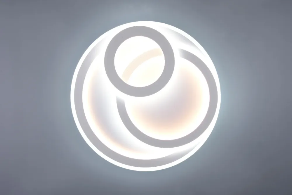 Trio Mita LED ceiling light metal mat white 629210331