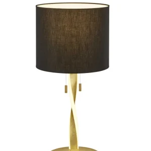 Trio Nandor LED Metal Table Lamp Gold 575310379
