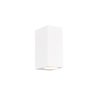 Trio Roya White mat aluminum exterior wall light 204269231