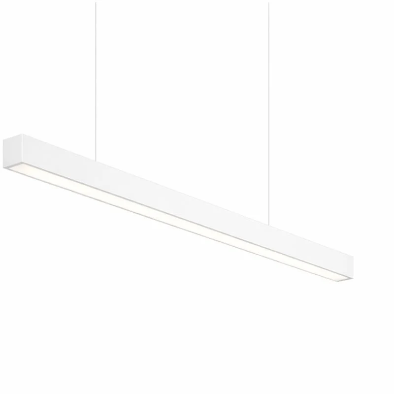 Suspension Linéaire LED 150cm 48W Interconnectable BLANC - Garantie 5 ans Tsong