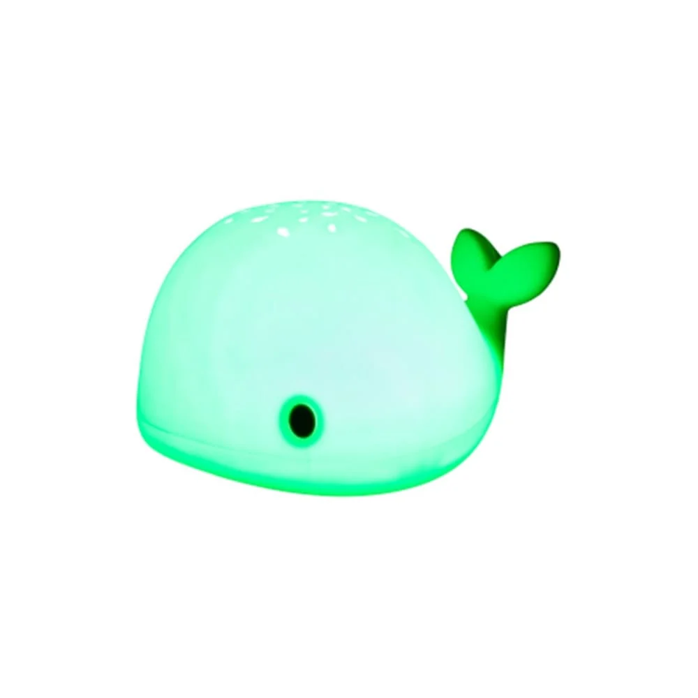 Veilleuse projecteur baleine blanche - Little L