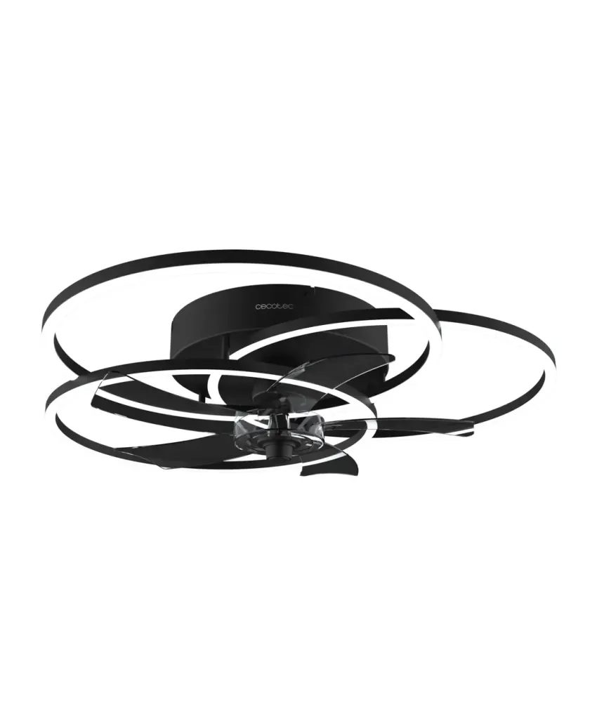 Ventilateur de plafond EnergySilence 670 Cecotec design moderne éclairage LED moteur DC