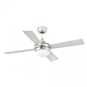 Ventilateur de plafond MINI-ICARIA nickel mat
