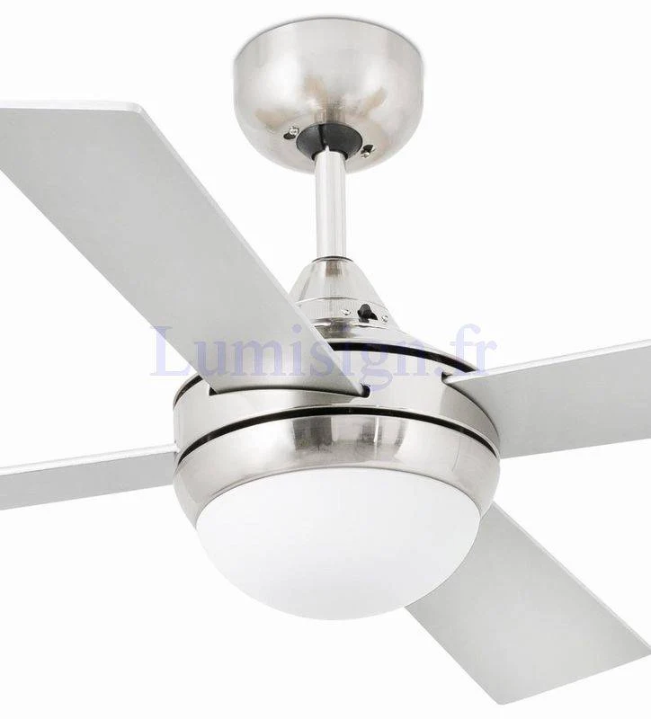 Ventilateur de plafond MINI-ICARIA nickel mat