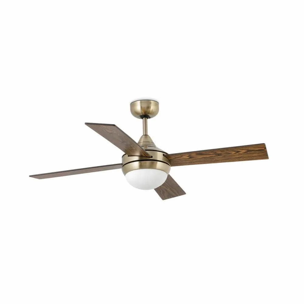 Ventilateur de plafond MINI-ICARIA or vieilli