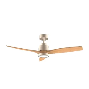 Ventilateur de plafond 52 pouces moteur DC éclairage LED télécommande minuterie 8h Cecotec
