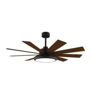 Ventilateur de plafond silencieux lumière LED télécommande mode été et hiver Cecotec
