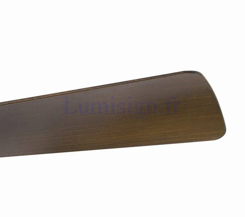 Ventilateur de plafond WINCHE chrome avec luminaire