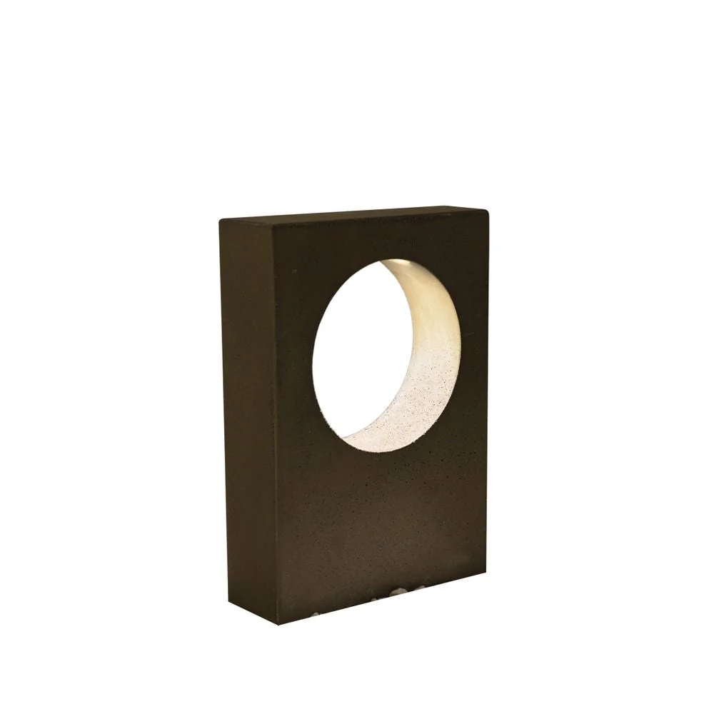 Lanterne de jardin extérieure VK Leading Light LED, H 49-79 cm, grise