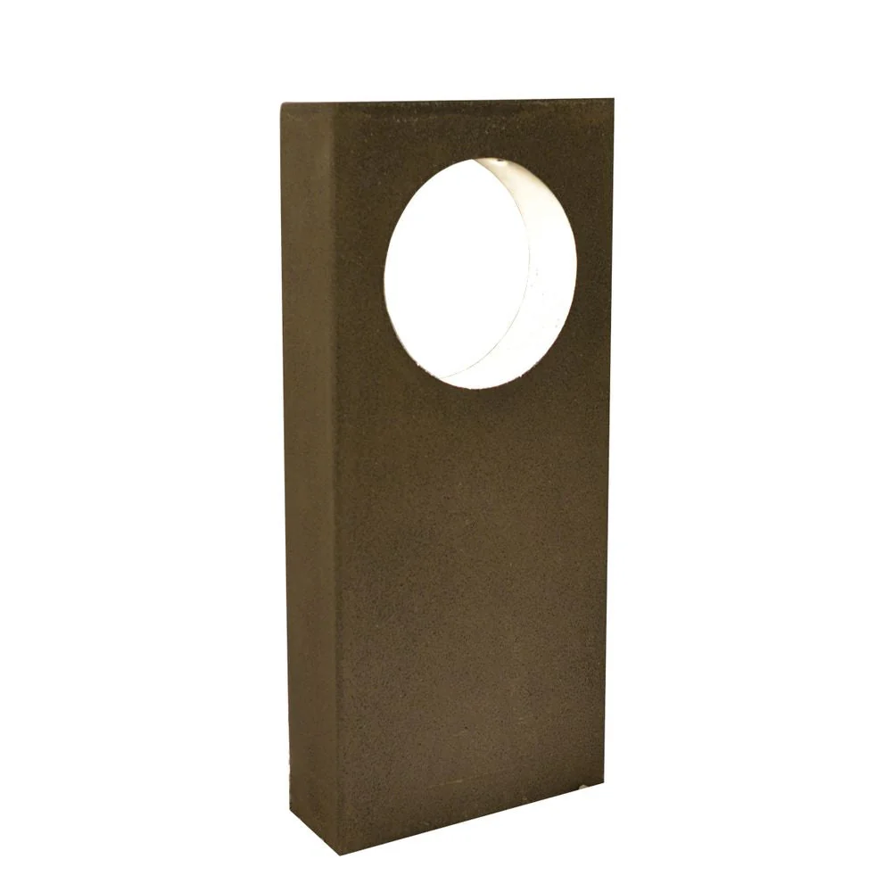 Lanterne de jardin extérieure VK Leading Light LED, H 49-79 cm, grise