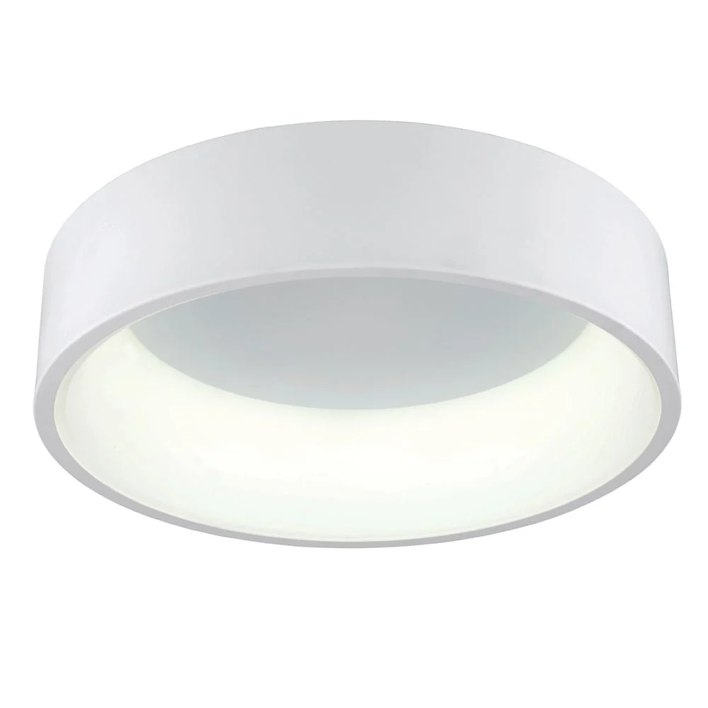 Plafonnier encastré VK Leading Light LED, D 45-60 cm White