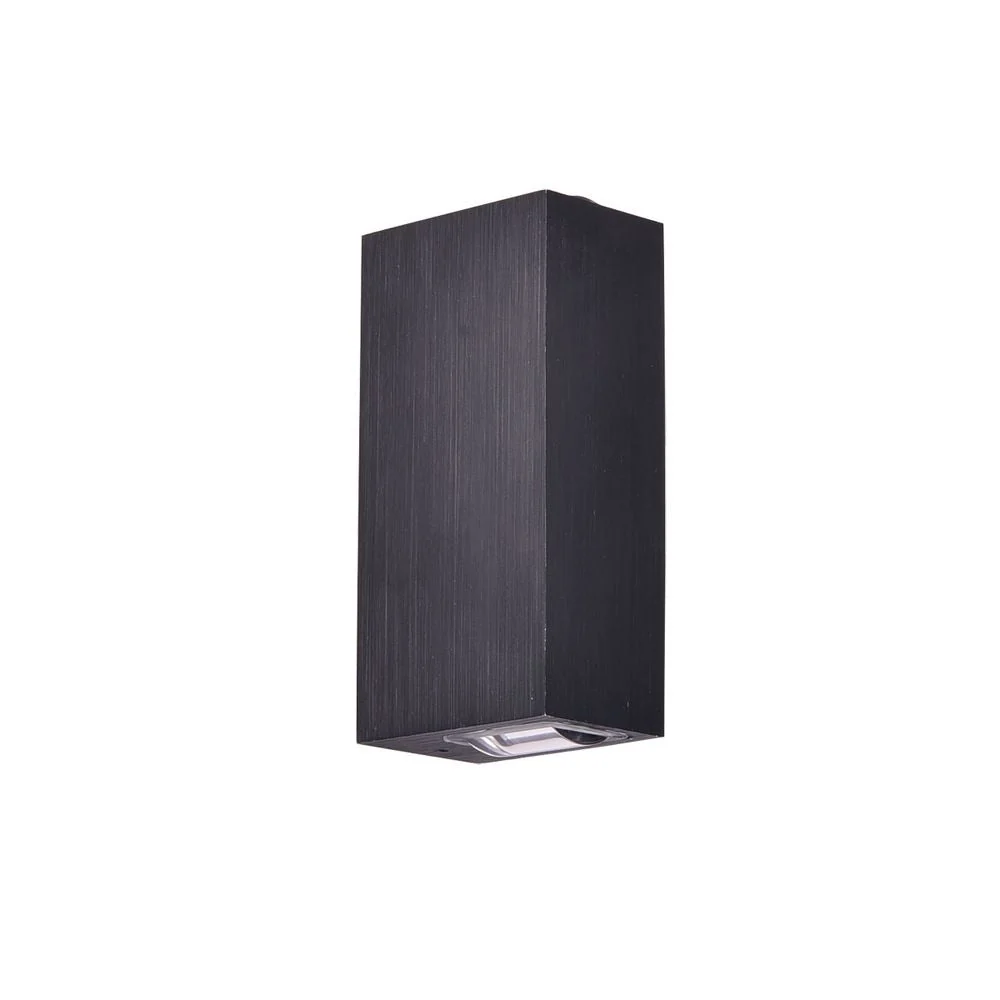 Projecteur mural extérieur VK Leading Light LED, H 12 cm, noir/blanc Black