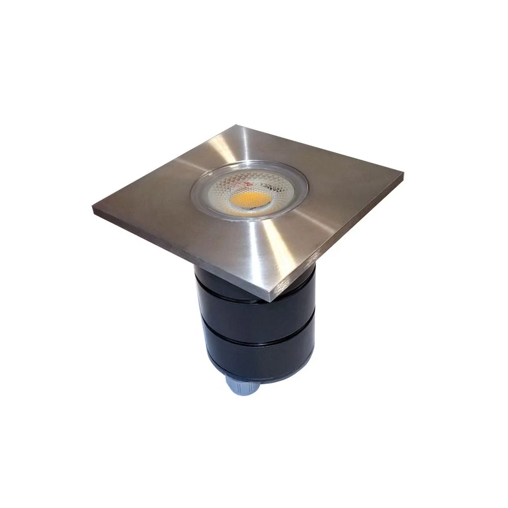 Spot encastré extérieur VK Leading Light GU10, H 9,6 cm