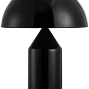 Volu Lampe De Table Tactile Bouton De Chevet, pour Chambre Salon Étude Lumière Moderne Abat-Jour en Métal De Luxe en Forme...